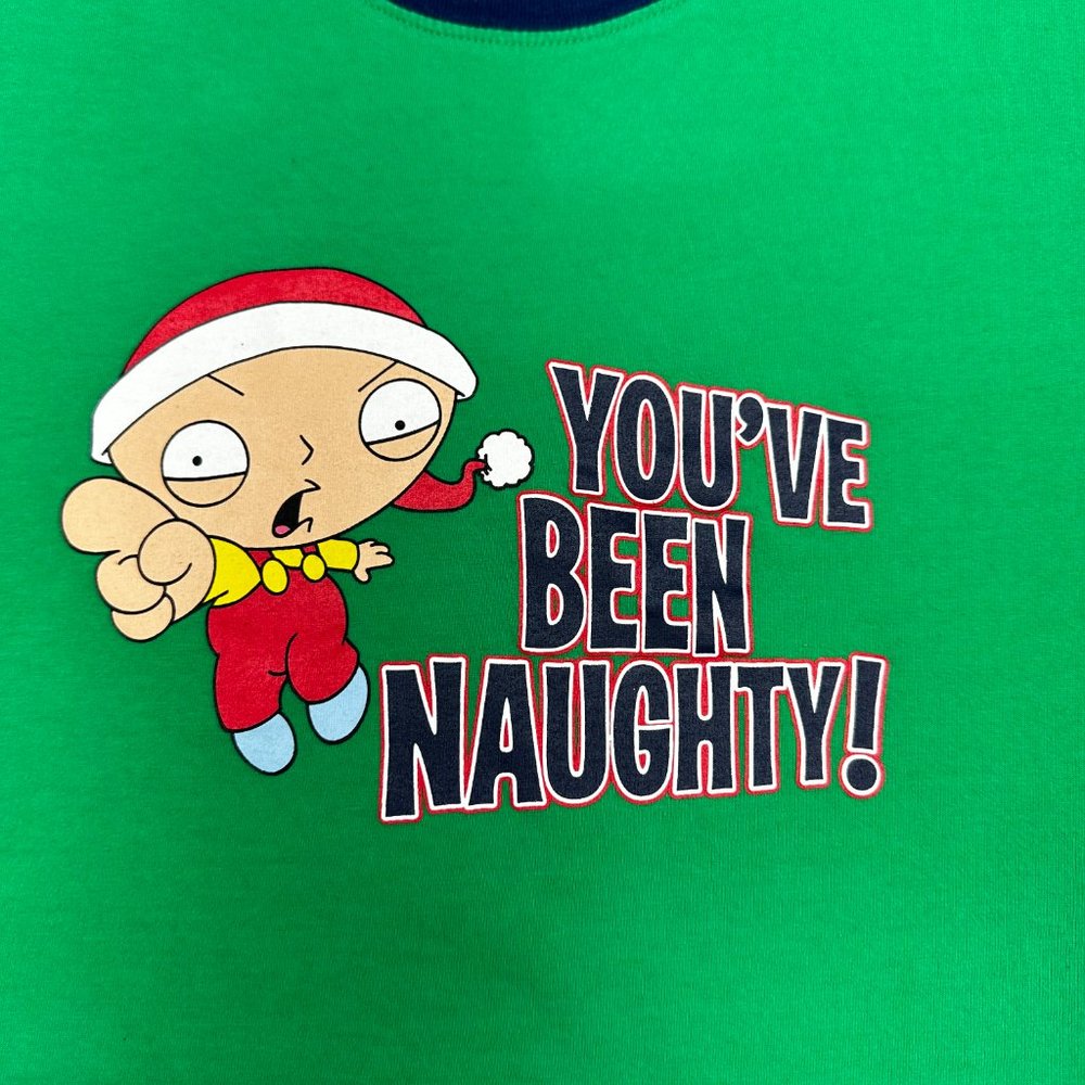 Stewie You've Been Naughty Tee (2X) - Picture 3 of 6